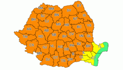 Másodfokú viharriasztás péntek reggelig az ország legnagyobb részében