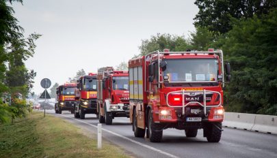 Több mint száz román tűzoltó indult Görögországba az erdőtüzek oltásában segíteni