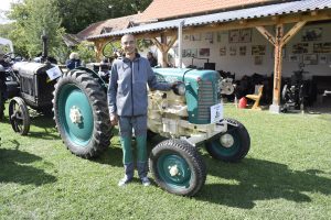 Boros László a felújított Zetor 25K-val az idei Csernátoni BuRRogtatón