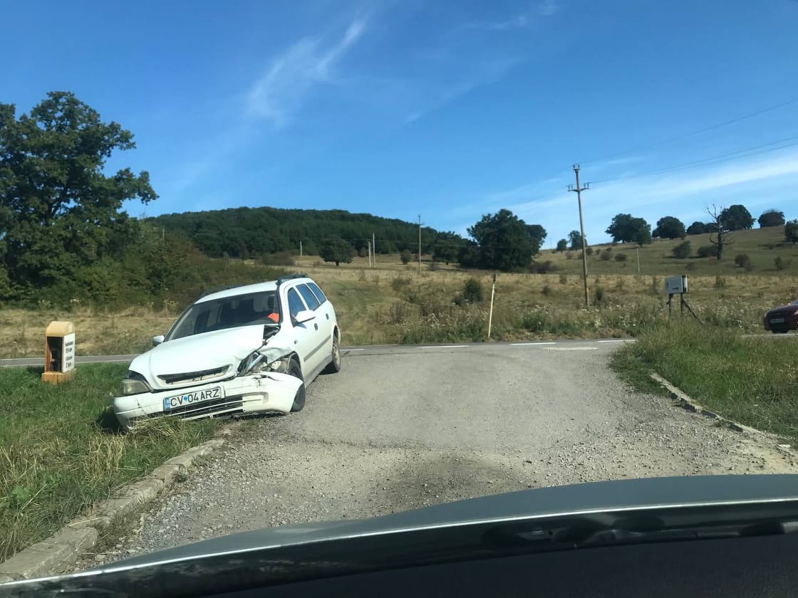 Kisebb baleset az előpataki úton