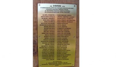 Erdővidékiek áldozata 1956 oltárán