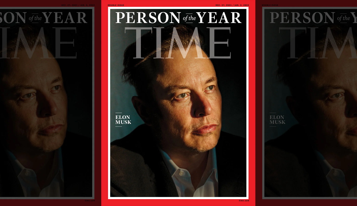 Elon Musk lett az év embere 2021-ben a Time magazin szerint