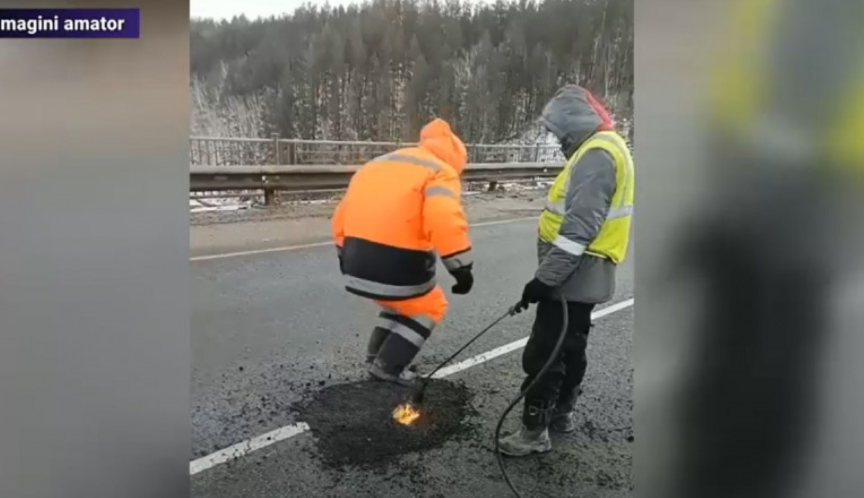 Prahova megyében lábbal is megy az aszfaltozás