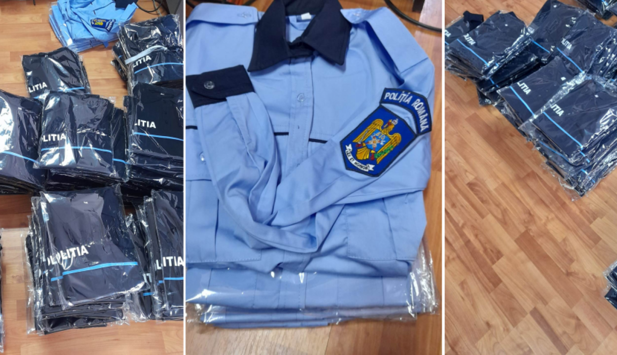Rendőri egyenruhákat árult egy férfi Sepsiszentgyörgyön