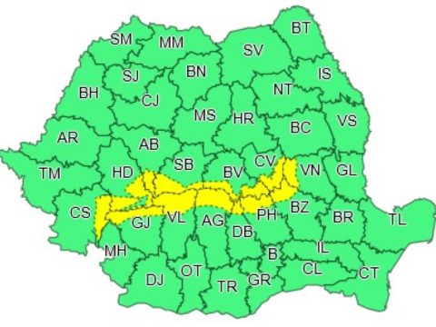 13 megye hegyvidéki térségére érvényes elsőfokú riasztást adtak ki a meteorológusok