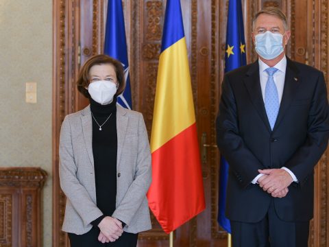 A stratégiai partnerségről és a térség biztonságáról tárgyalt Iohannis a francia védelmi miniszterrel