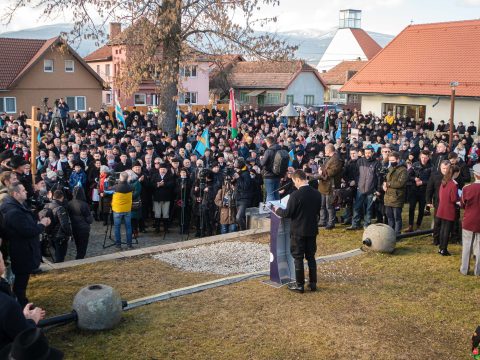 A császári hadsereg vérengzésére emlékeztek Madéfalván