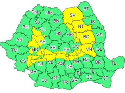 Viharos szélre és havazásra figyelmeztet a meteorológiai szolgálat