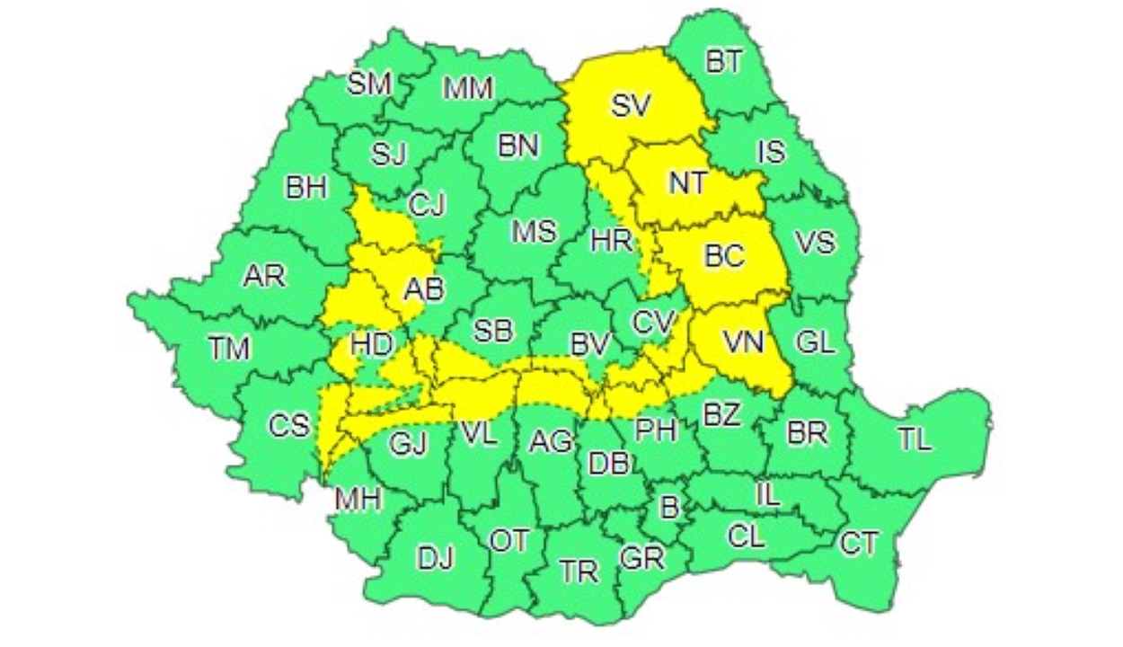 Viharos szélre és havazásra figyelmeztet a meteorológiai szolgálat