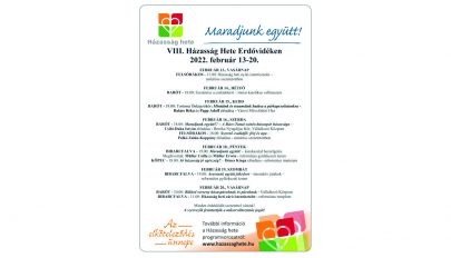 VIII. Házasság Hete Erdővidéken