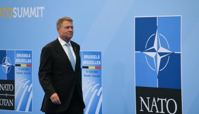 Klaus Iohannis neve is felmerült a NATO-főtitkári tisztségre