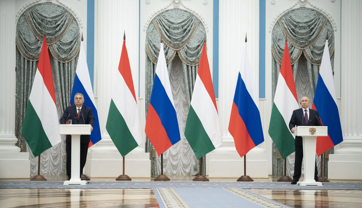 Orbán Moszkvában: nincs olyan európai vezető, aki konfliktust akarna Oroszországgal