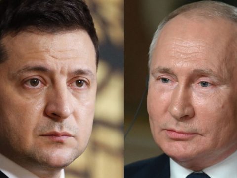 Zelenszkij felszólította Putyint, hogy üljenek le tárgyalni
