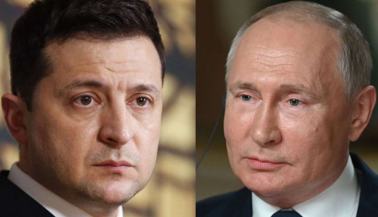 Zelenszkij találkozna Putyinnal, hogy megvitassa a háború végét