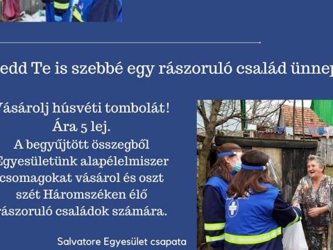 Startol a húsvéti tombolaárusítás