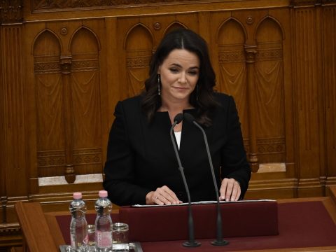 Novák Katalint választották Magyarország új köztársasági elnökévé