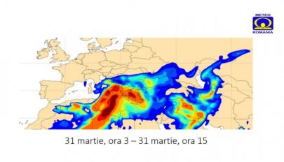 Szaharai por érkezik Románia fölé