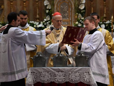 Nagycsütörtökkel elkezdődött a szent háromnap