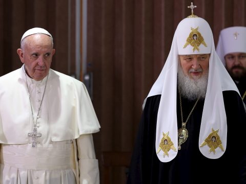 Elmarad Ferenc pápa és Kirill pátriárka találkozója