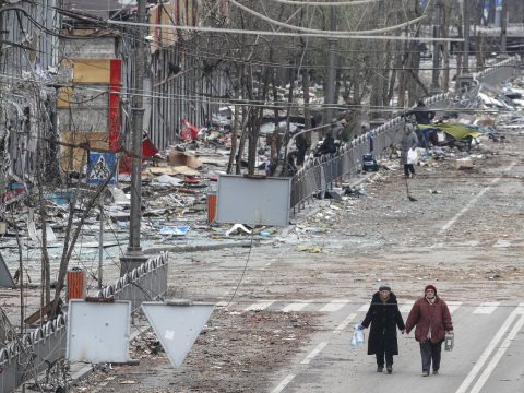 Kijev külön tárgyalást javasol Moszkvának a mariupoli helyzet rendezésére