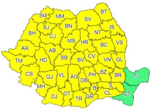 Záporokra, zivatarokra figyelmeztetnek a meteorológusok