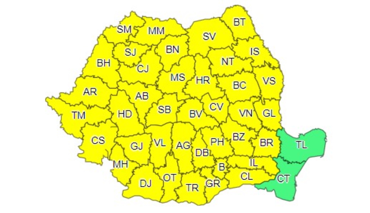 Záporokra, zivatarokra figyelmeztetnek a meteorológusok