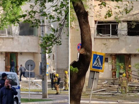 Több robbanás hallatszott a moldovai oroszbarát szakadár terület központjában