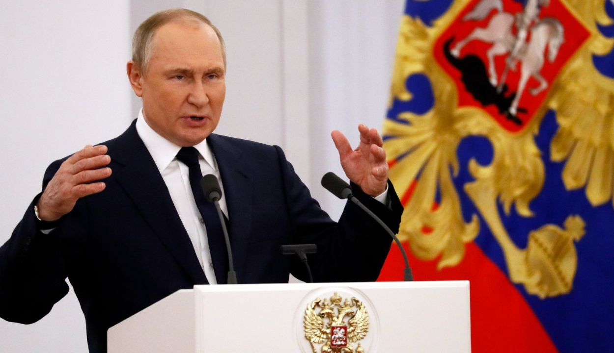 Putyin óva intett az ukrajnai háborúba való külső beavatkozástól