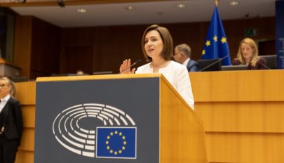 Maia Sandu: Moldova az Európai Unióhoz tartozik