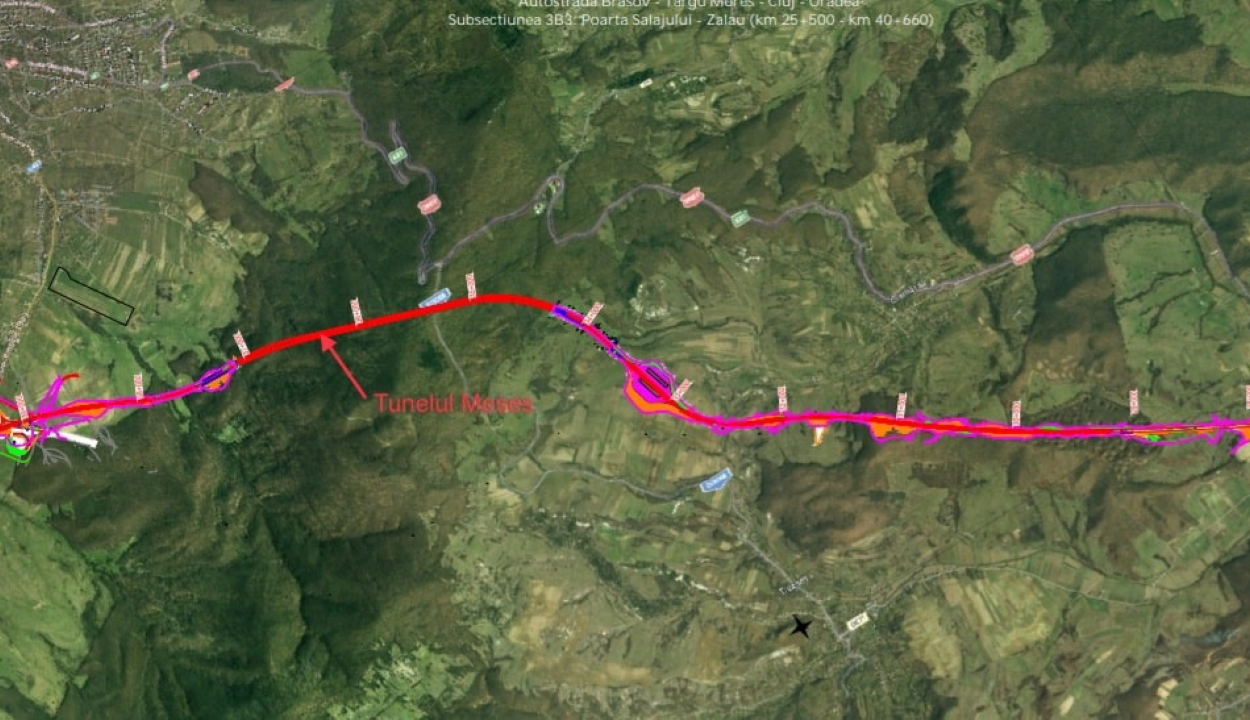 Közel három kilométer hosszú lesz Románia leghosszabb alagútja