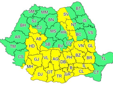 Elsőfokú viharriasztást adtak ki az ország 28 megyéjére