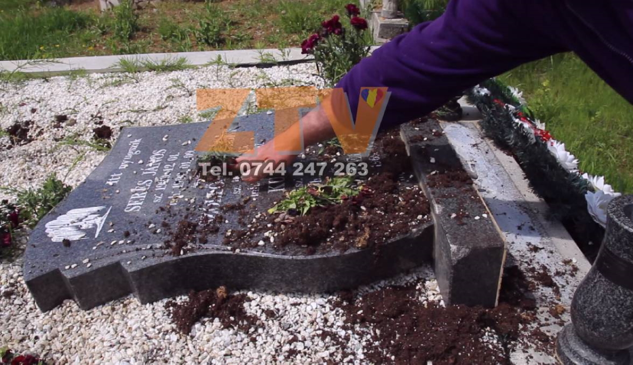 Több sírt megrongáltak egy Szilágy megyei református temetőben