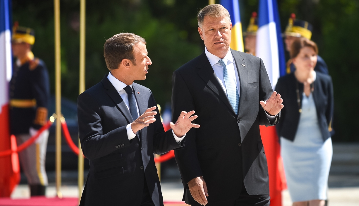 Romániába érkezik szerdán Emmanuel Macron francia államfő
