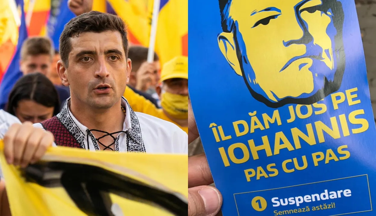 Simion: több mint 2 millió román állampolgár írta alá az államfő leváltására irányuló kezdeményezést