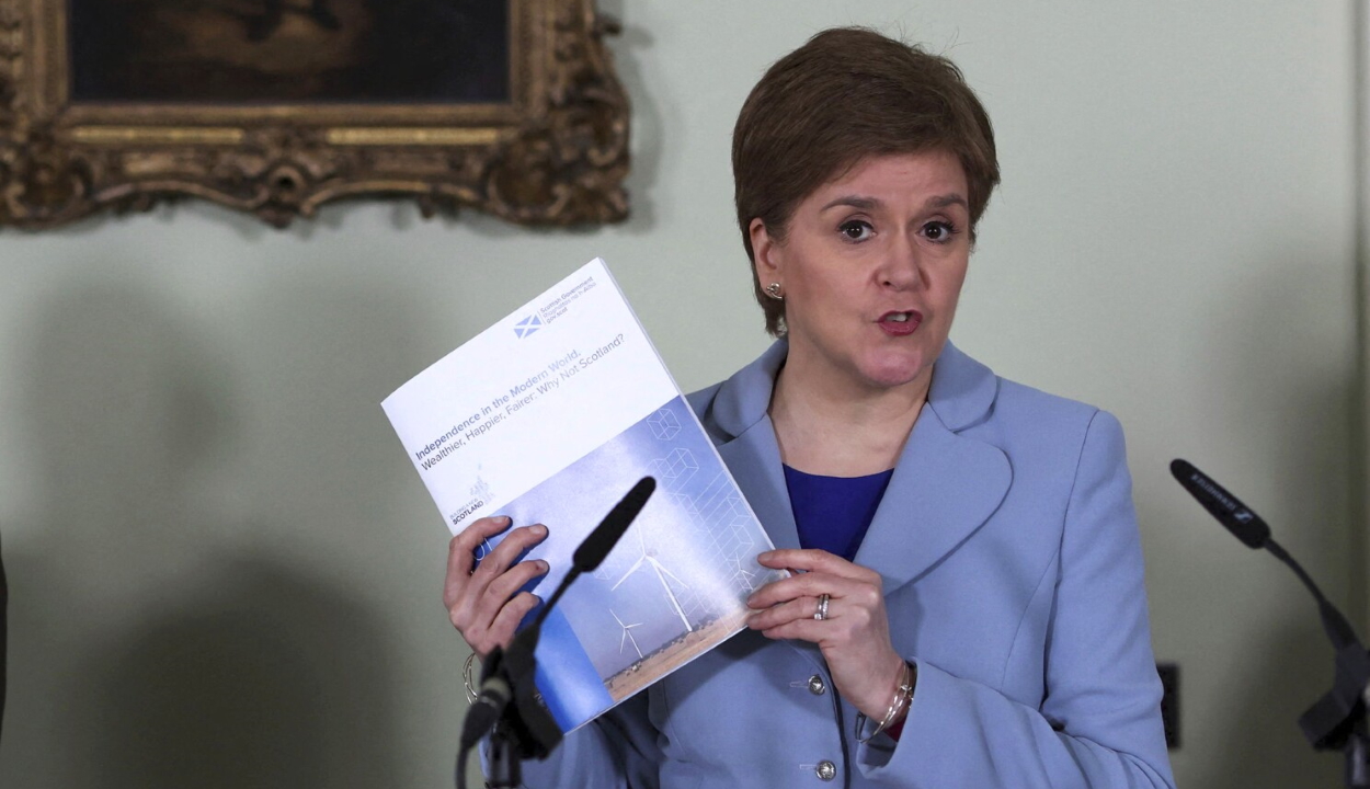 Elindította az újabb függetlenségi népszavazás kampányát a skót miniszterelnök