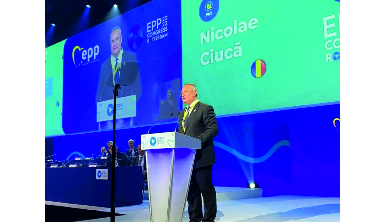 EPP-kongresszus: Ciucă szerint tovább nem halogatható Románia felvétele a schengeni övezetbe