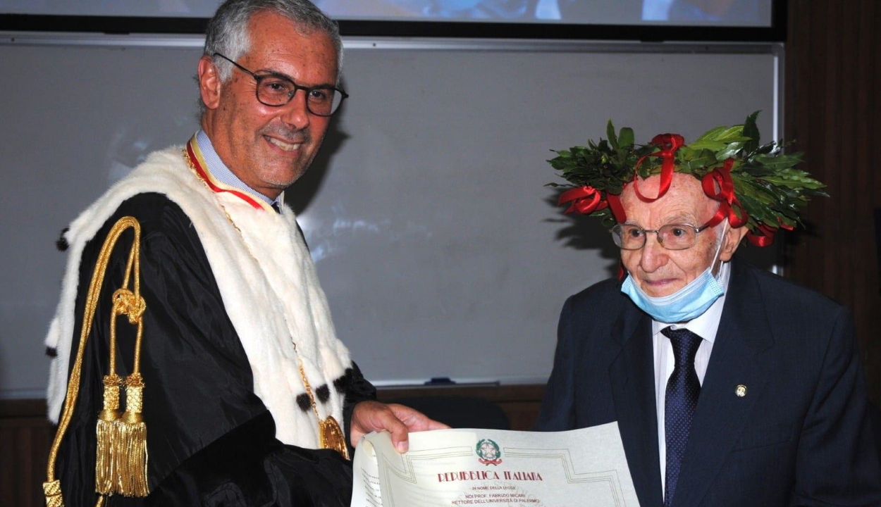 Filozófiából doktorált egy 99 éves olasz férfi