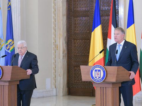 FRISSÍTVE: Romániába látogat Mahmúd Abbász palesztin elnök