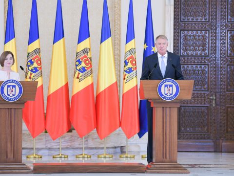 A Moldovai Köztársaság elnöke hivatalos látogatást tesz pénteken Bukarestben