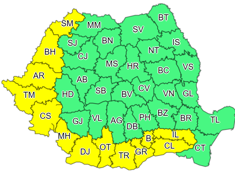 Marad a hőhullám az ország nyugati és déli régióiban