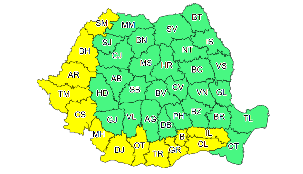 Marad a hőhullám az ország nyugati és déli régióiban