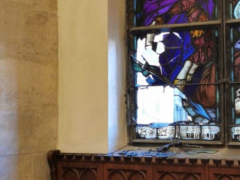 Betörtek a frissen felújított kolozsvári Szent Mihály-templomba