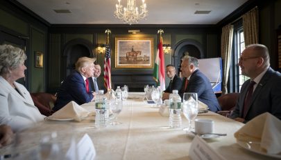 Orbán Viktor Donald Trumppal tárgyalt az Egyesült Államokban