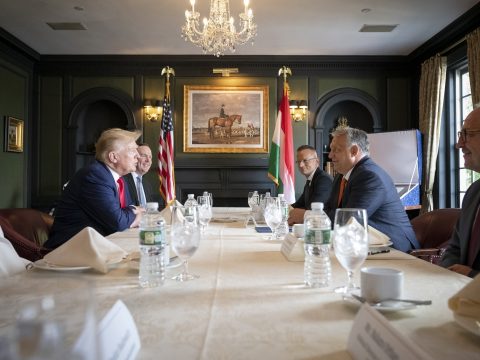 Orbán Viktor Donald Trumppal tárgyalt az Egyesült Államokban