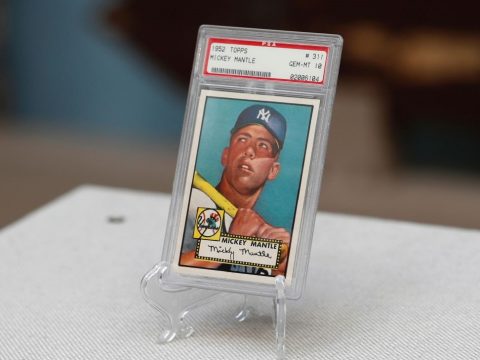 Rekordáron kelt el egy baseball-kártya egy amerikai aukción