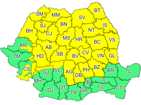 Viharos időjárás várható kedd délután az ország több mint háromnegyedében