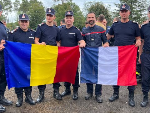 Véget ért a romániai tűzoltók franciaországi küldetése