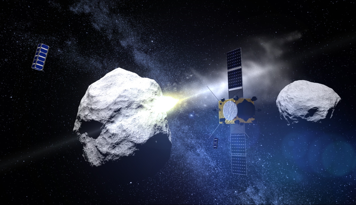 Románia is részt vesz egy aszteroida eltérítésére tett nemzeközi kísérletben