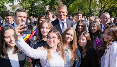 Iohannis: nem annyira a jegy számít, mint inkább a gyermek fejlődése