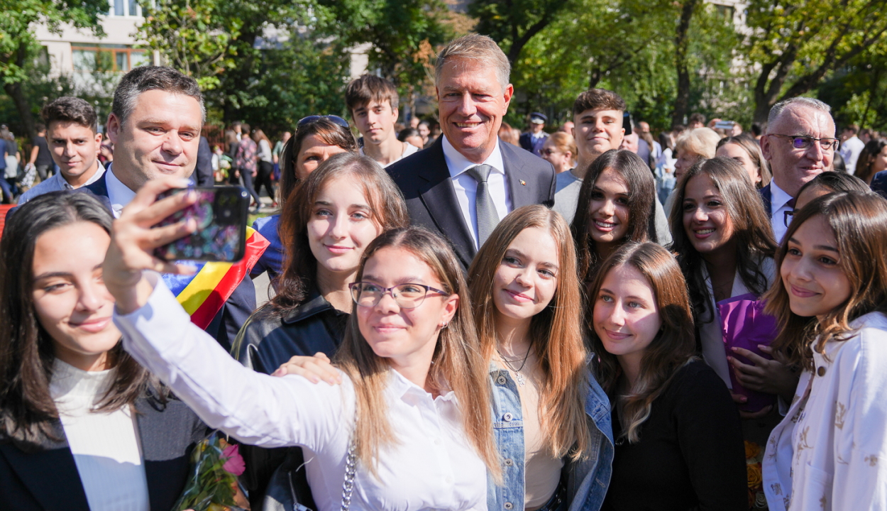 Iohannis: nem annyira a jegy számít, mint inkább a gyermek fejlődése